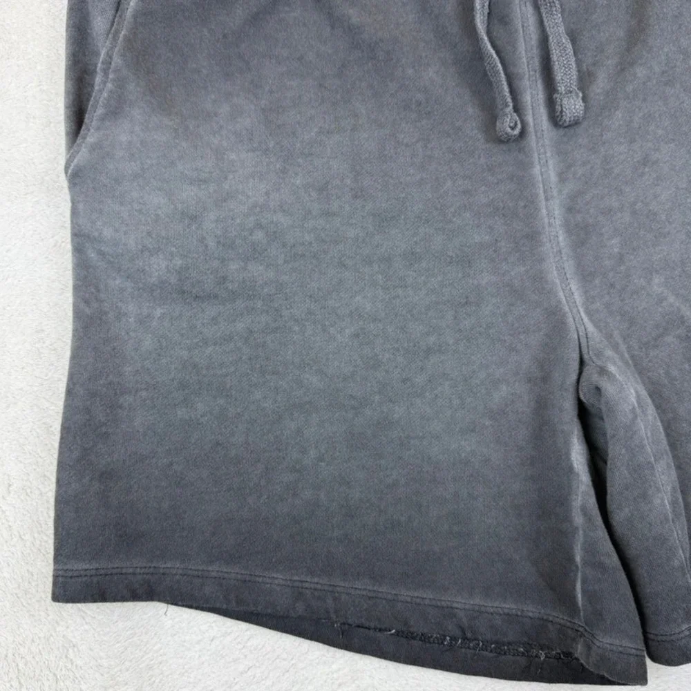 Tommy‎ Hilfiger Sport Women's M Charcoal Gray Garment Dyed Lounge Sweat Shorts